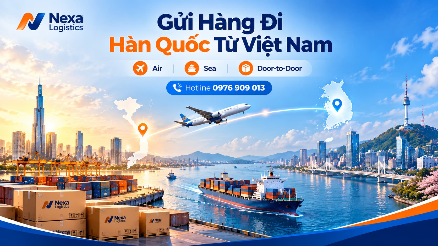 Gửi Hàng Đi Hàn Quốc Từ Việt Nam