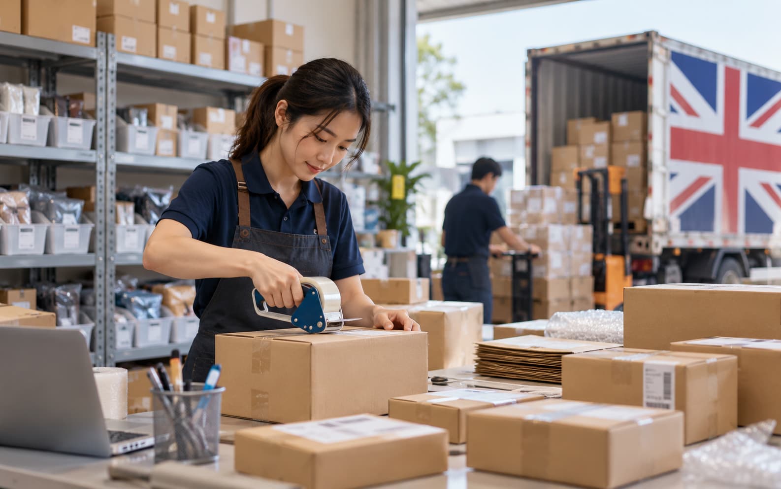 Shop / Người bán gửi hàng đi Anh / UK cùng Nexa