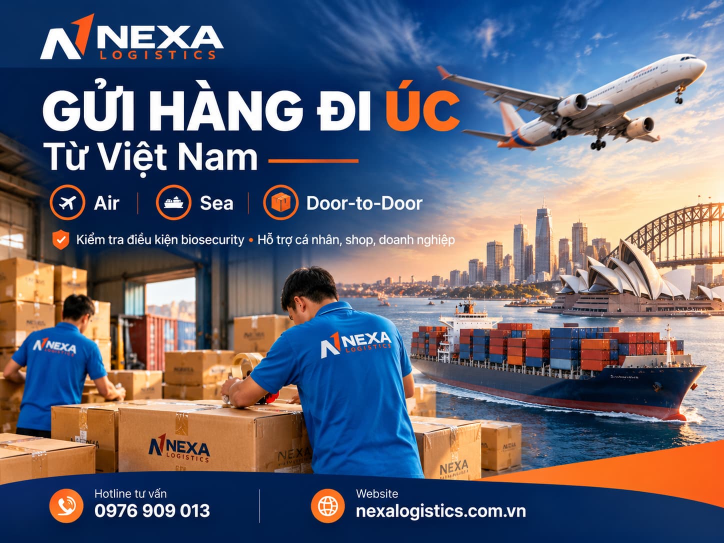Gửi Hàng Đi Úc Từ Việt Nam